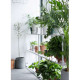SIMP Two Layers Metal Shelf H80, Matt White SIMP Two Layers Metal Shelf H80, Matt White